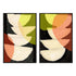 Four Semi Moons I And II Wall Art