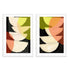 Four Semi Moons I And II Wall Art