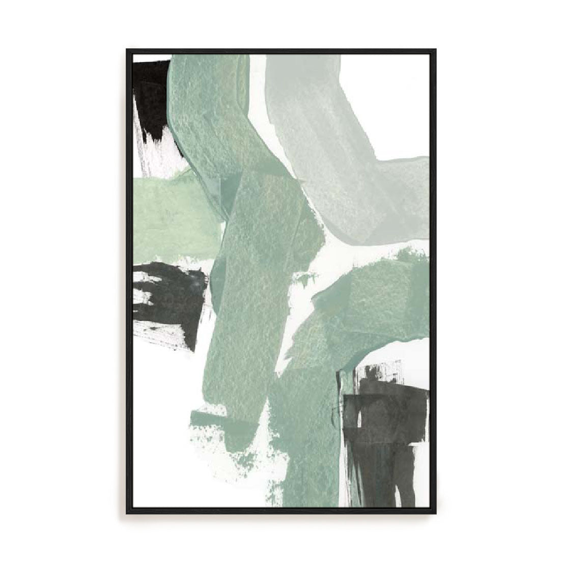 Flowing Green II Wall Art