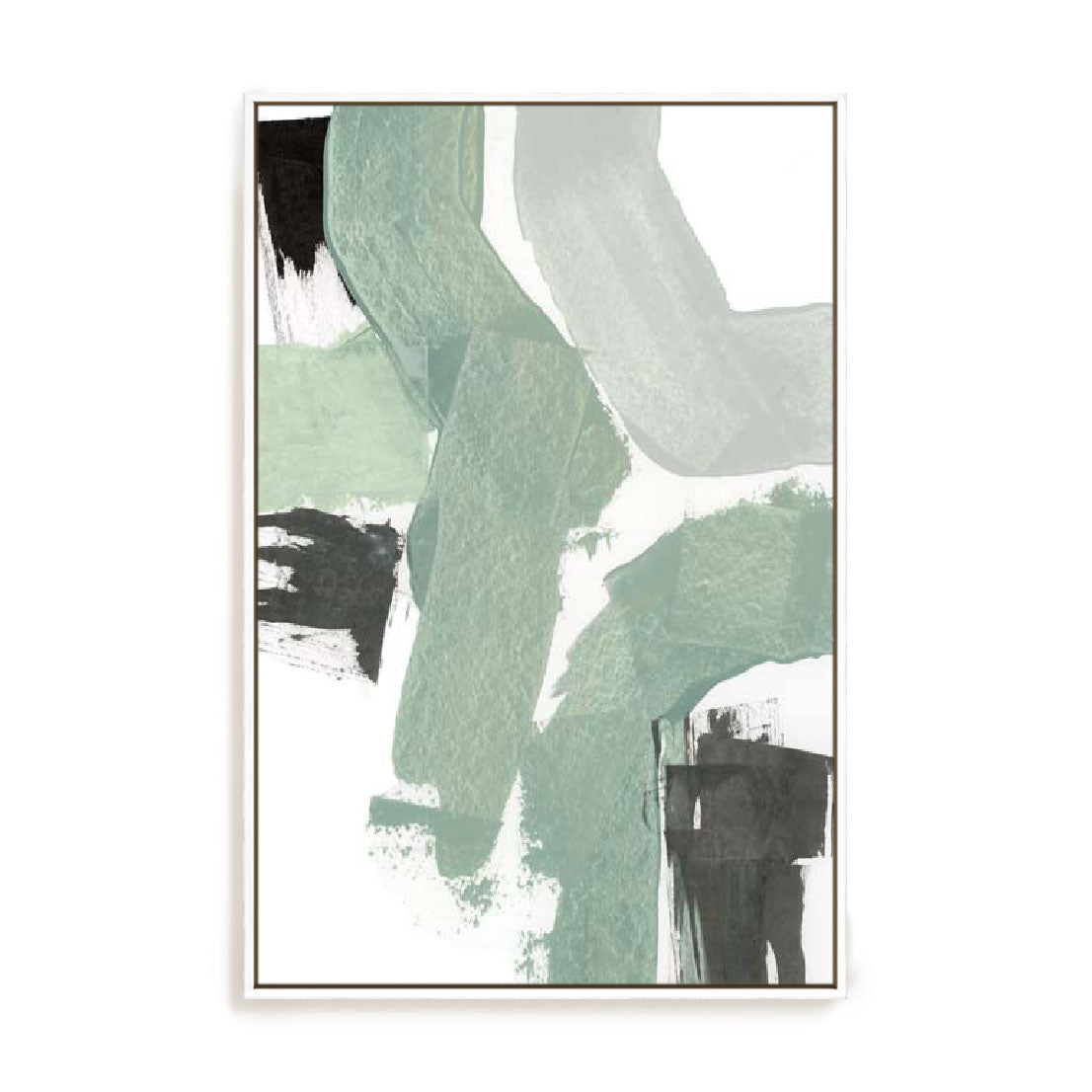 Flowing Green II Wall Art