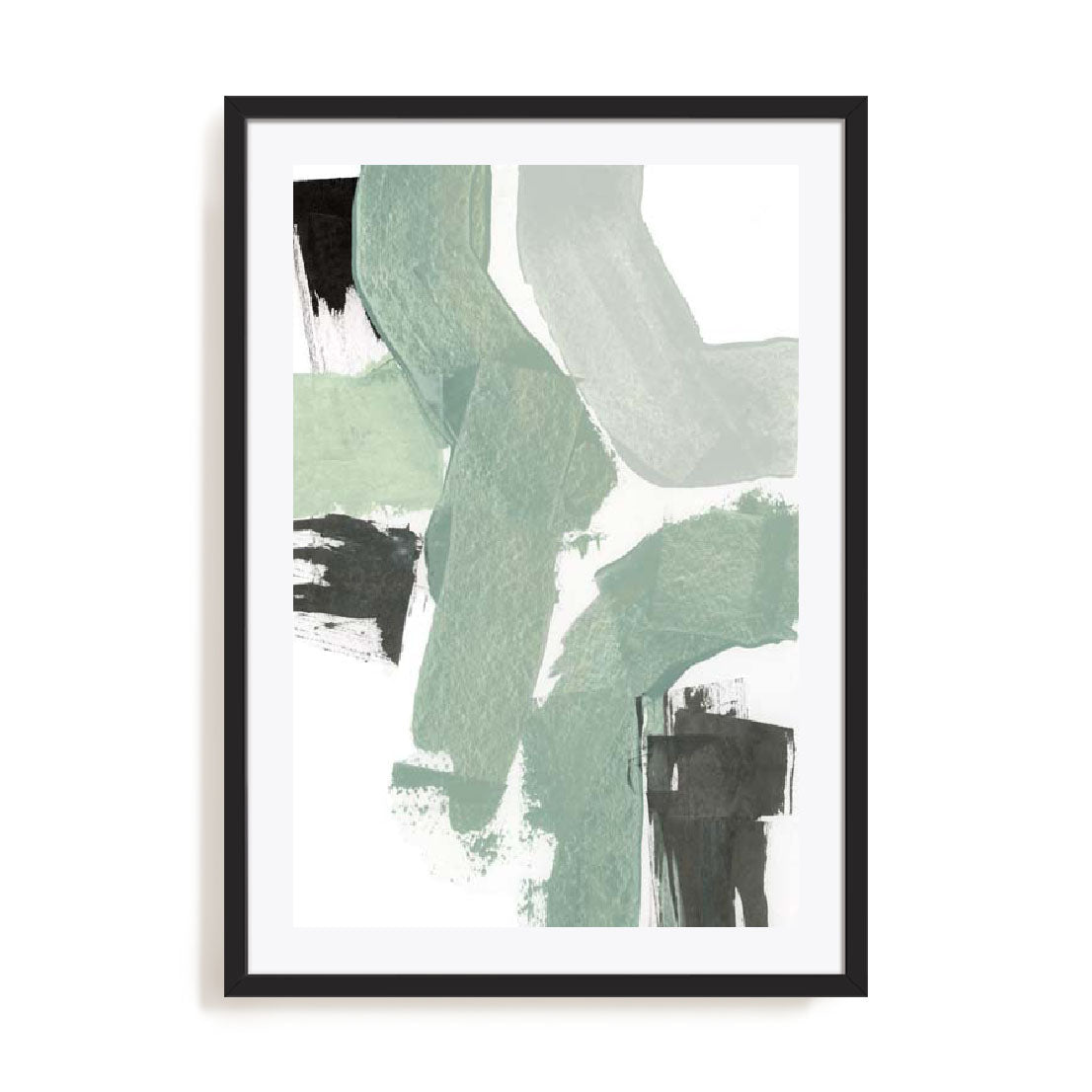 Flowing Green II Wall Art
