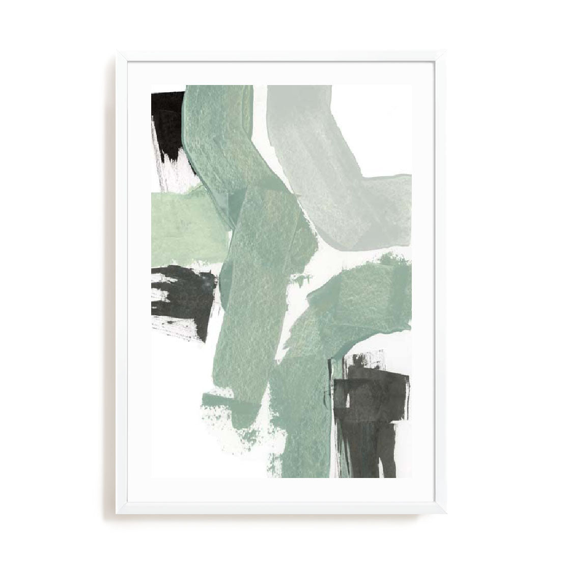 Flowing Green II Wall Art