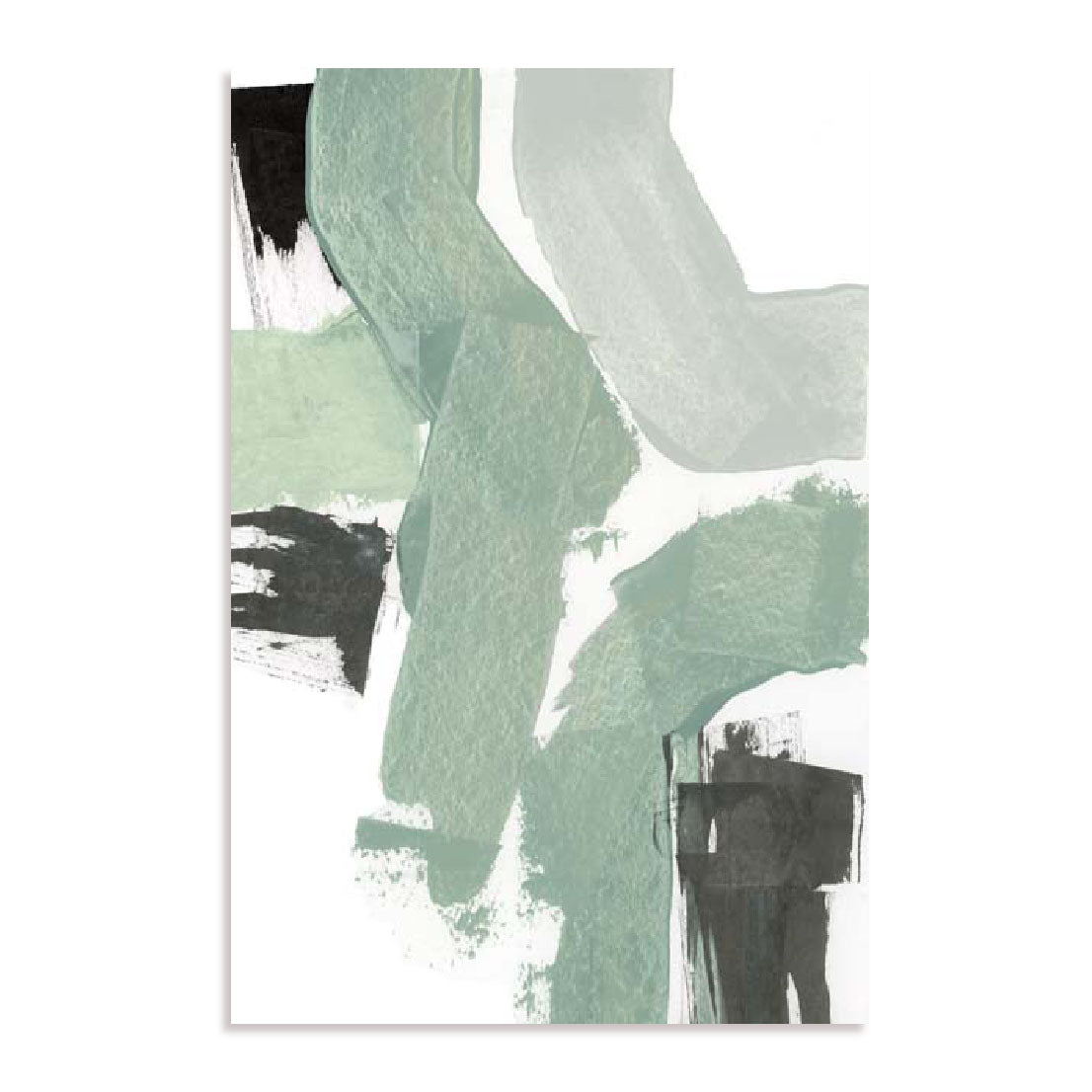 Flowing Green II Wall Art