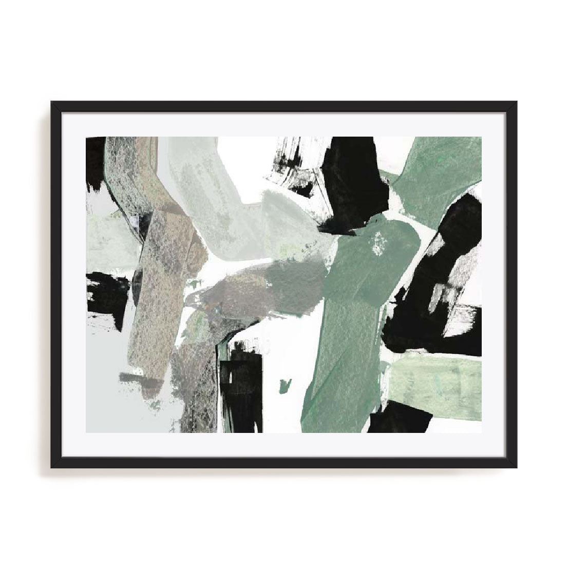 Flowing Green III Wall Art