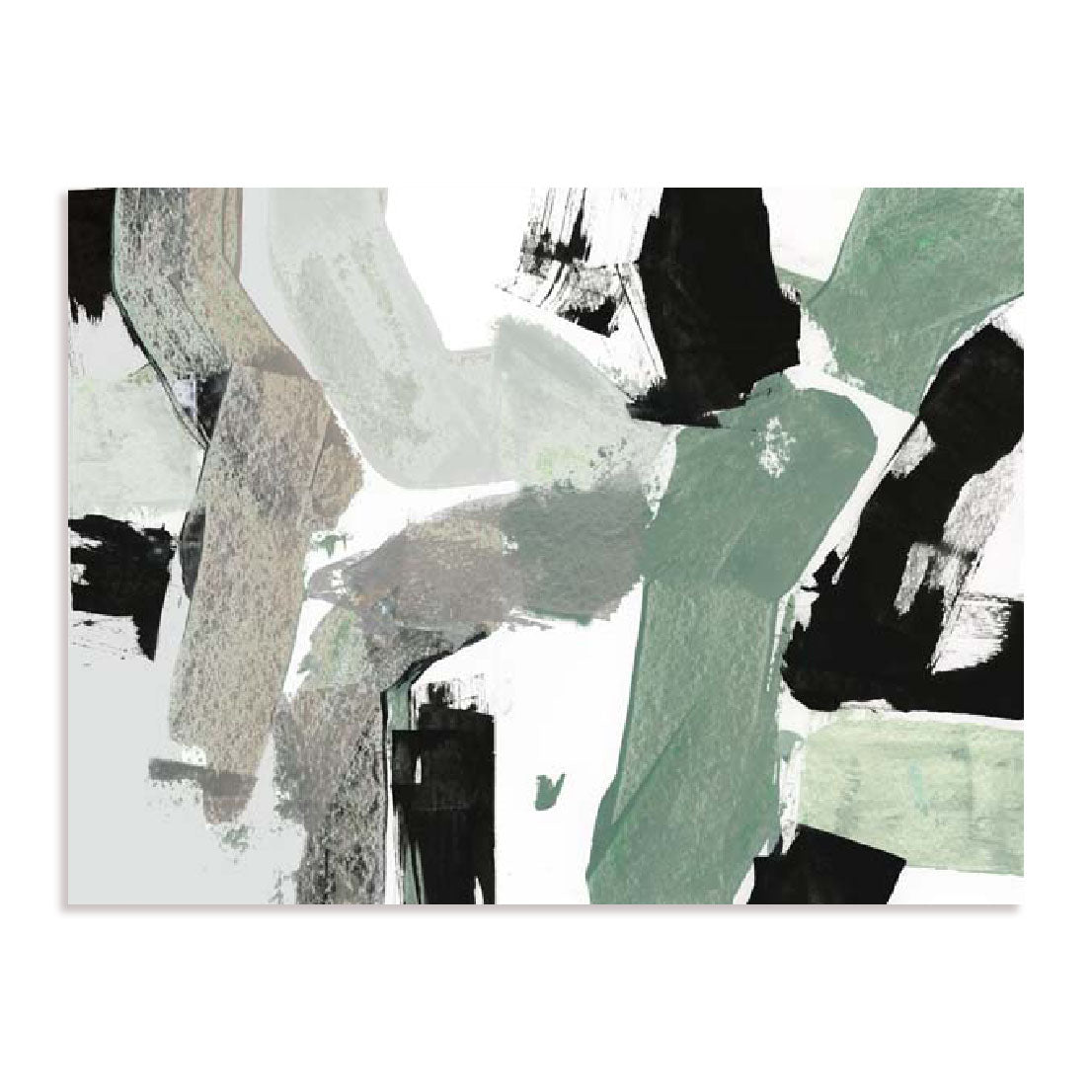 Flowing Green III Wall Art