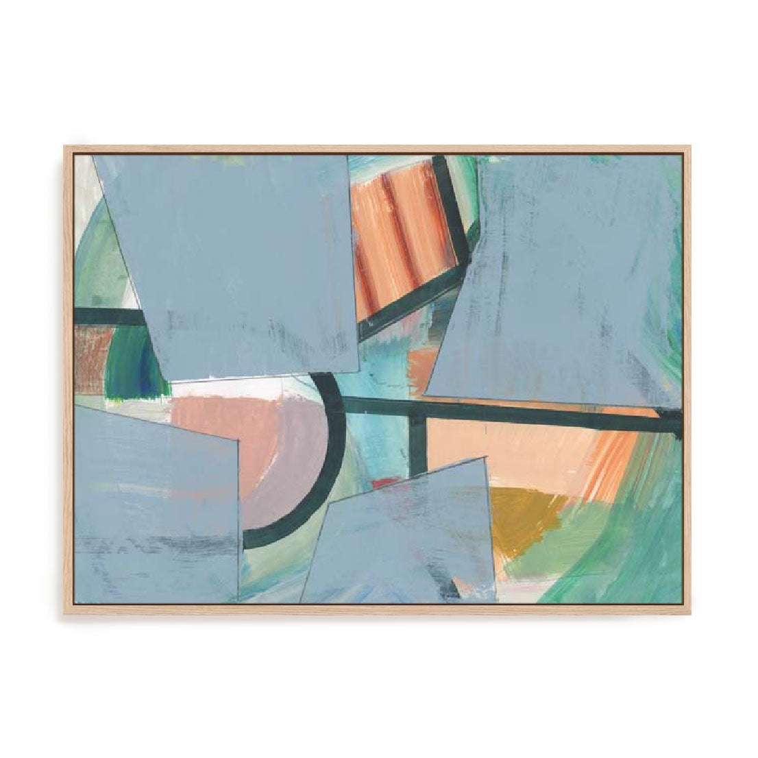 Blueblock I Wall Art