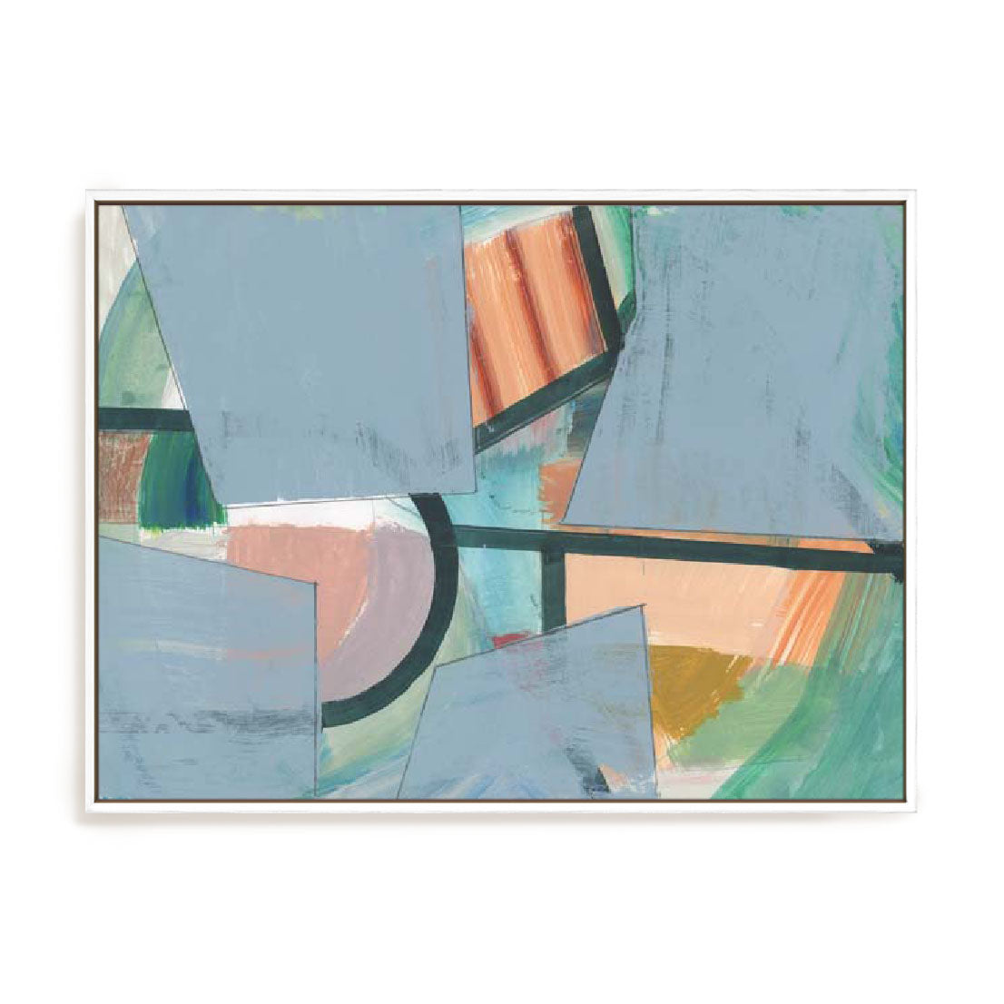 Blueblock I Wall Art