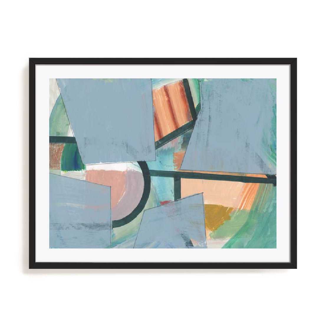 Blueblock I Wall Art