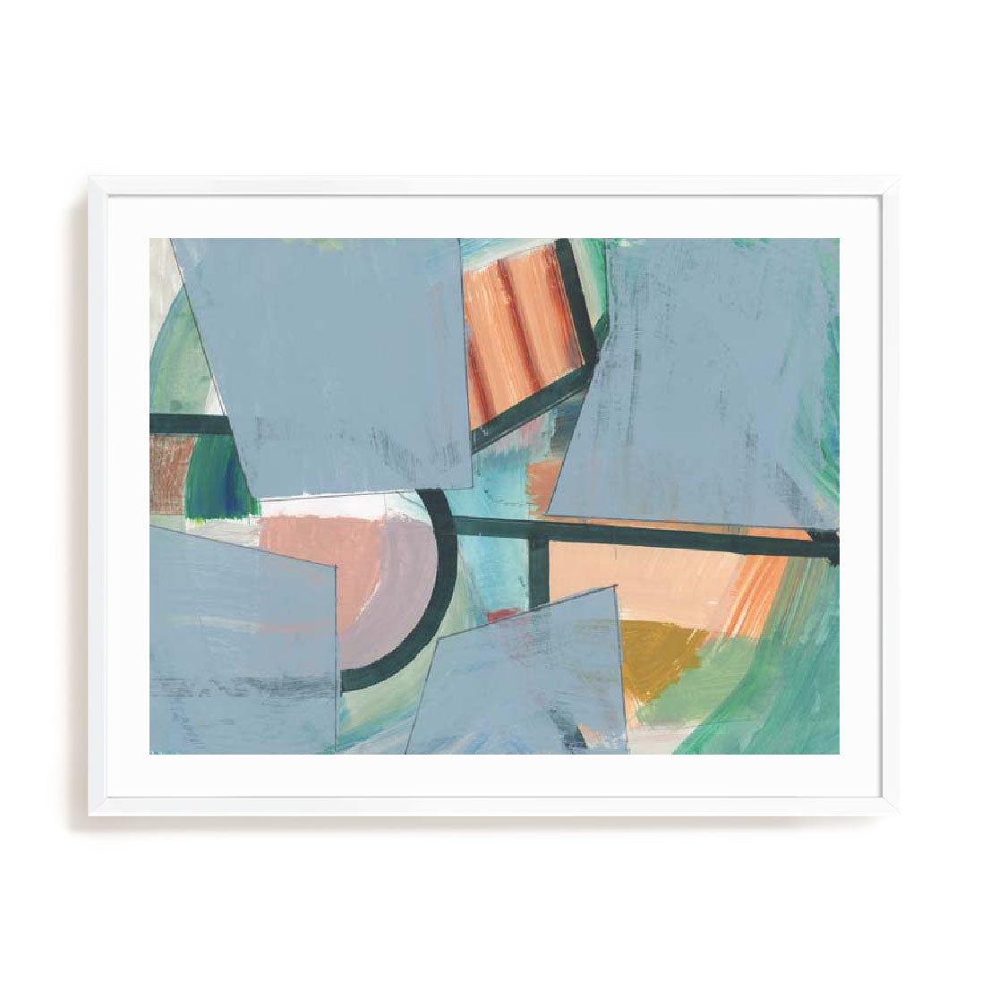 Blueblock I Wall Art
