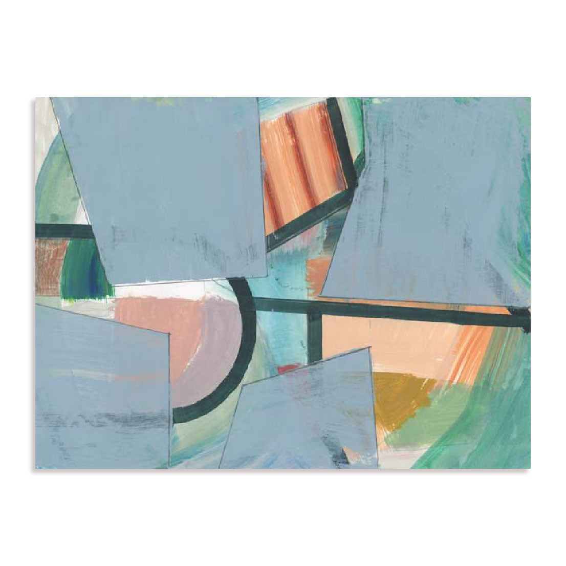 Blueblock I Wall Art