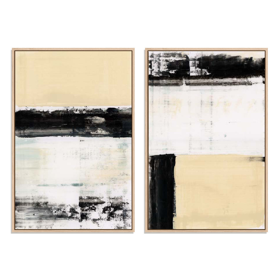 Impressions Of Rothko I And II Wall Art