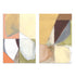 Divided Retro Shapes I And II Wall Art