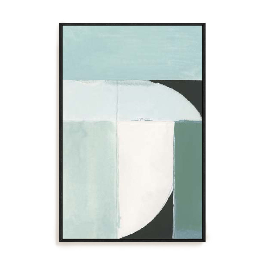 Curved Stream III Wall Art