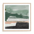 Notes Of Green I Wall Art #oran_natural-white-border