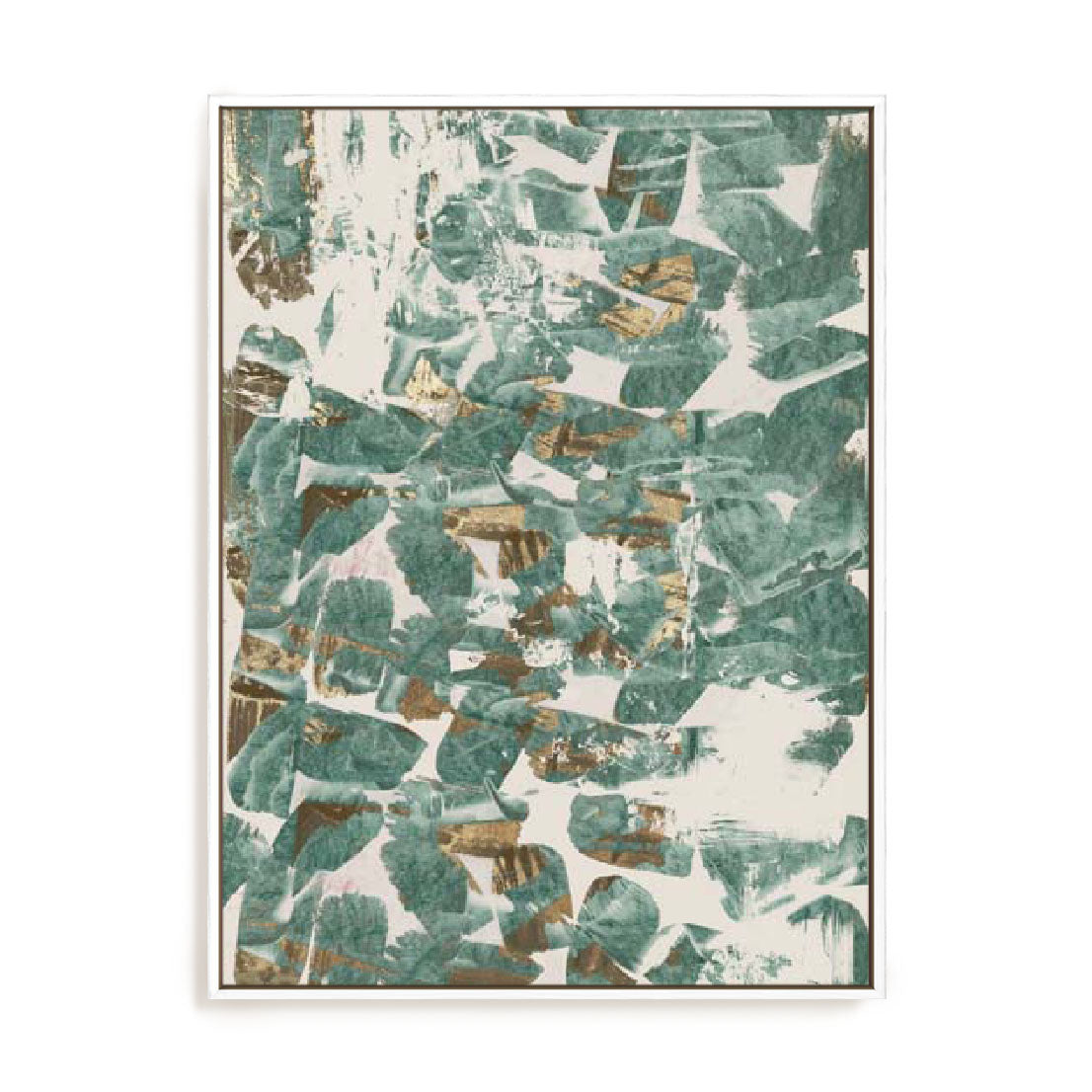 Golden Flakes I Wall Art