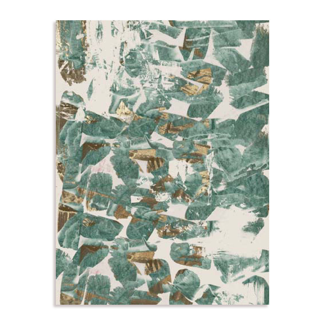 Golden Flakes I Wall Art