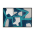 Mid Blue Shapes I Wall Art