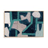 Mid Blue Shapes II Wall Art