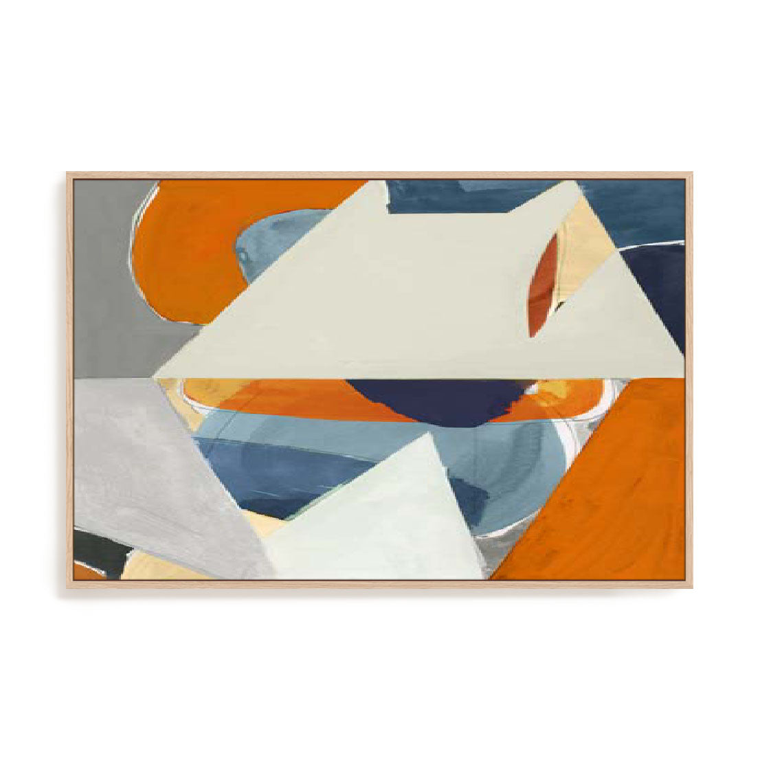 Overlapping Shapes I Wall Art