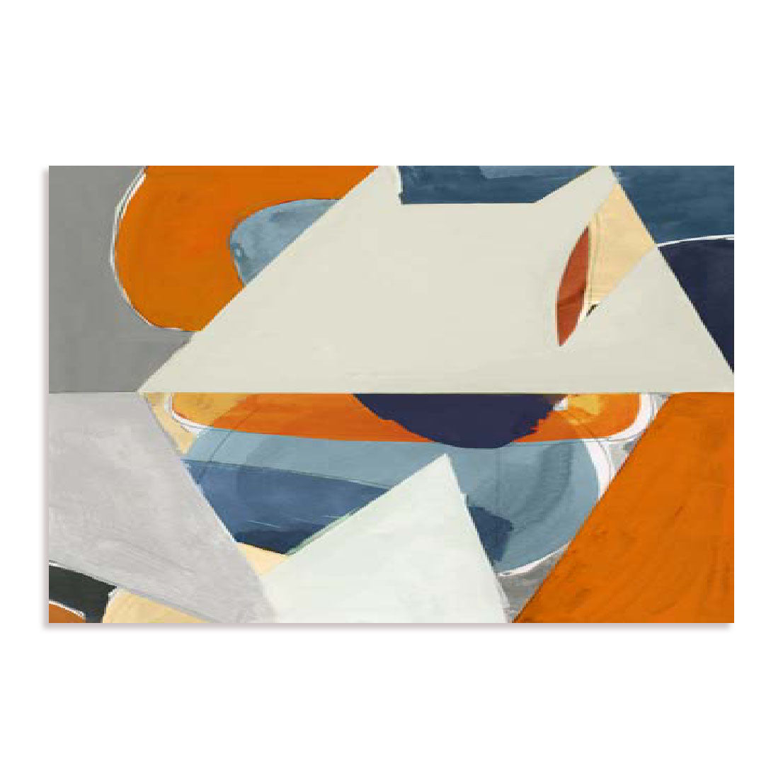 Overlapping Shapes I Wall Art