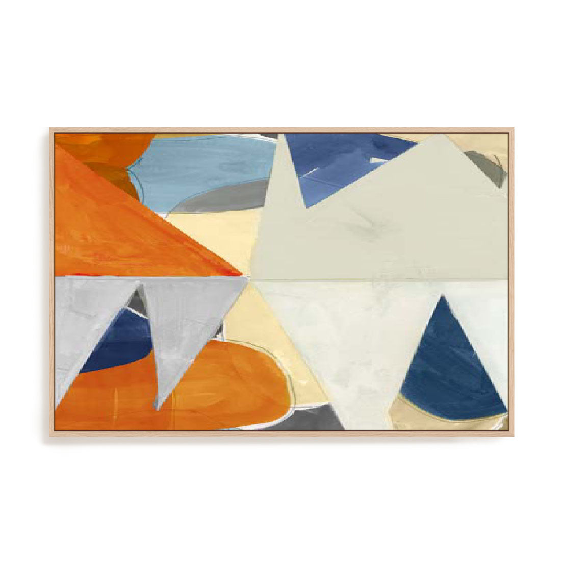 Overlapping Shapes II Wall Art