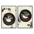Circular Dimension I And II Wall Art