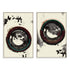 Circular Dimension I And II Wall Art