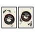 Circular Dimension I And II Wall Art