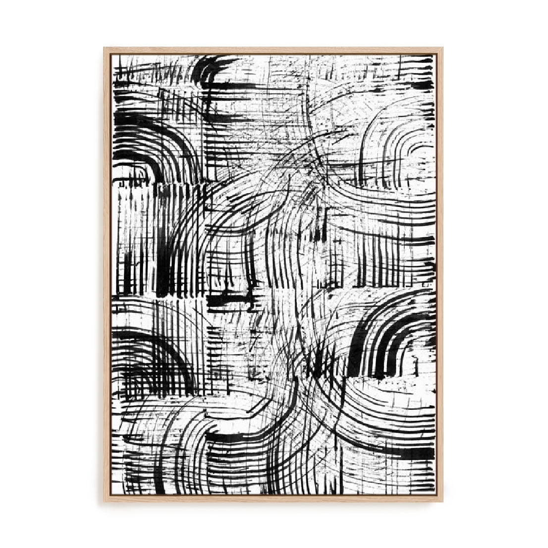 Black Curves Wall Art