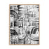 Black Curves Wall Art