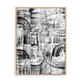 Black Curves Wall Art