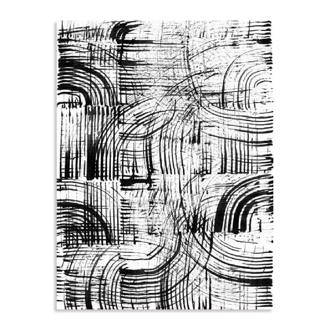 Black Curves Wall Art