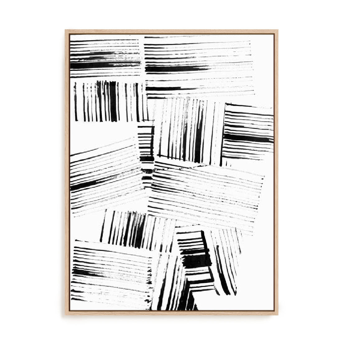 Black Strokes II Wall Art