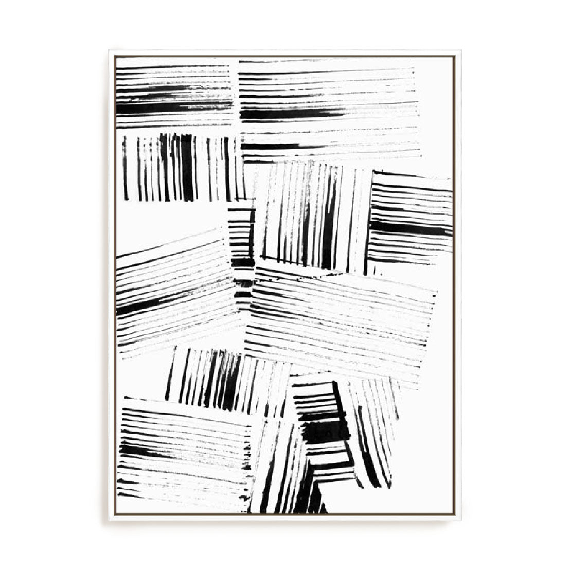 Black Strokes II Wall Art