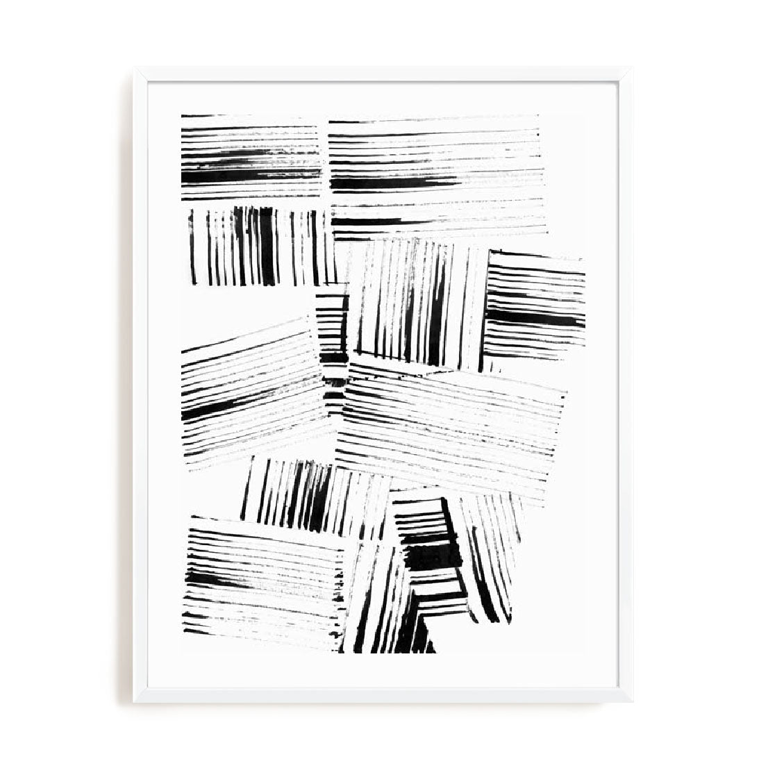 Black Strokes II Wall Art