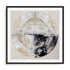 Circumference of Abstract I Wall Art #oran_black-white-border