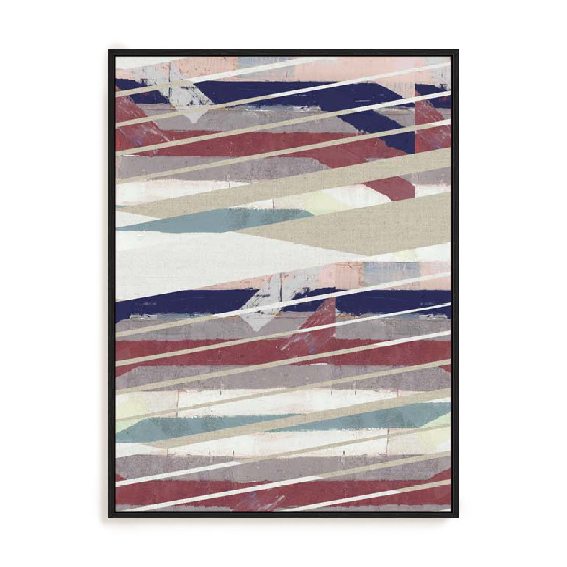 Pink Stripe I Wall Art