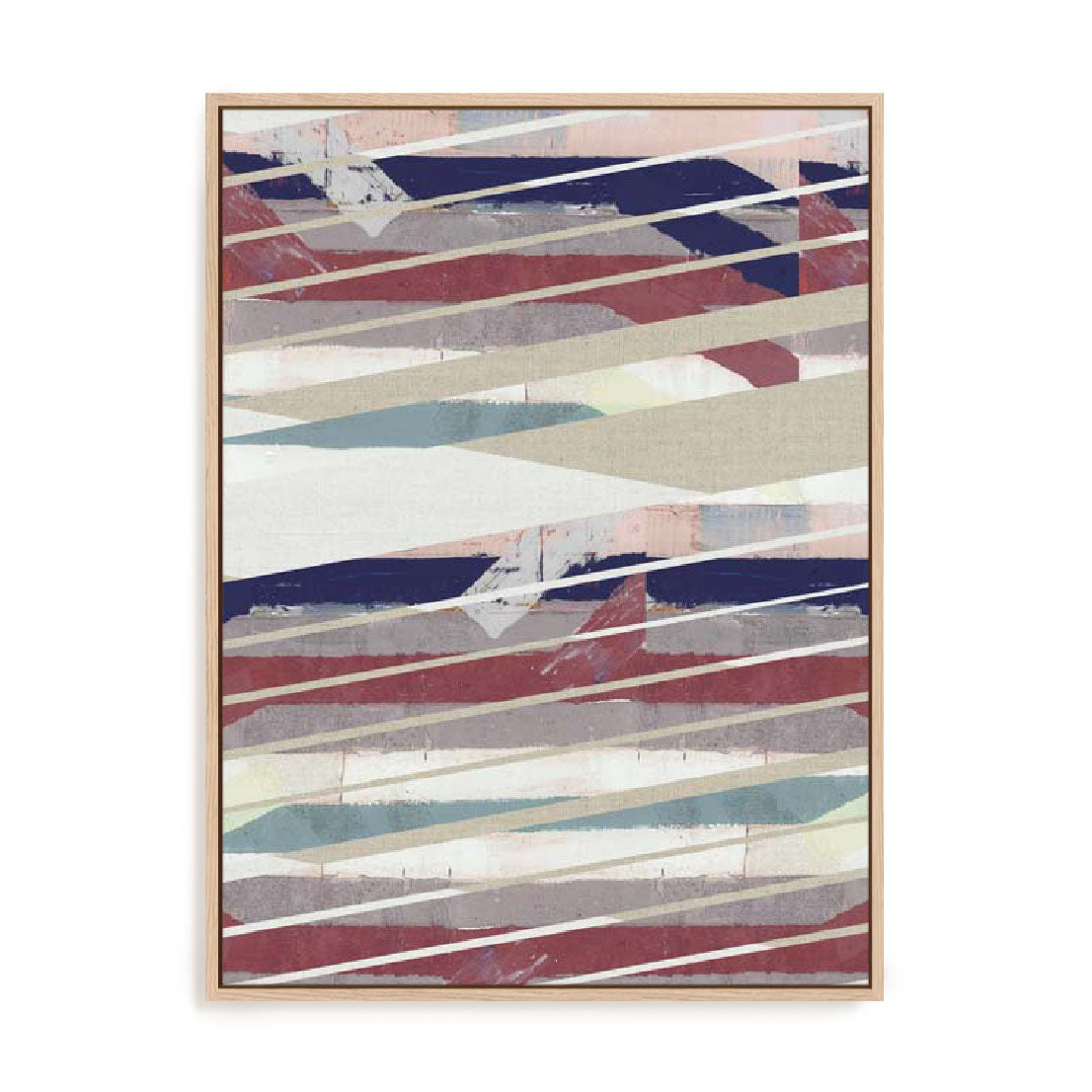 Pink Stripe I Wall Art