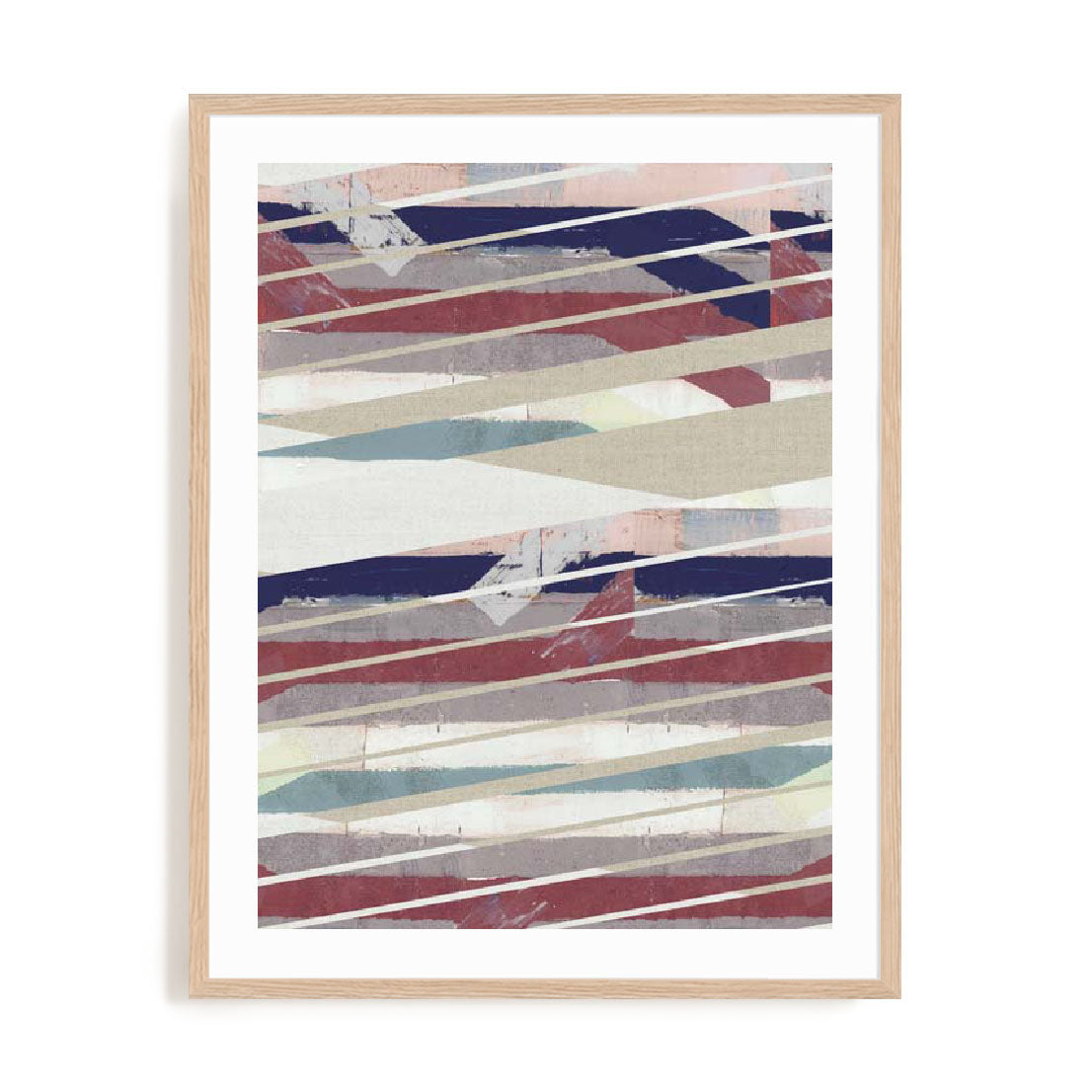 Pink Stripe I Wall Art