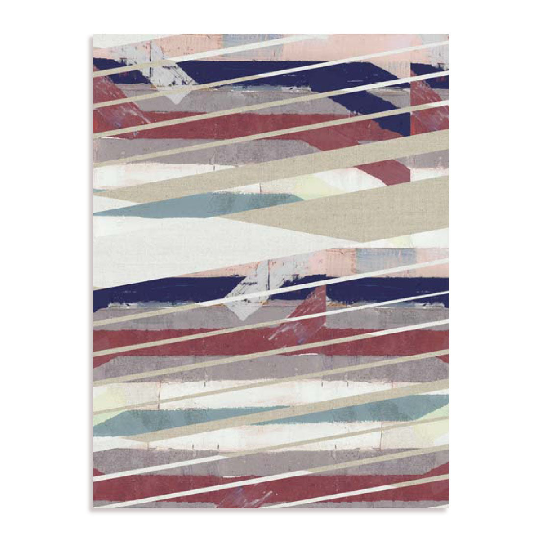 Pink Stripe I Wall Art