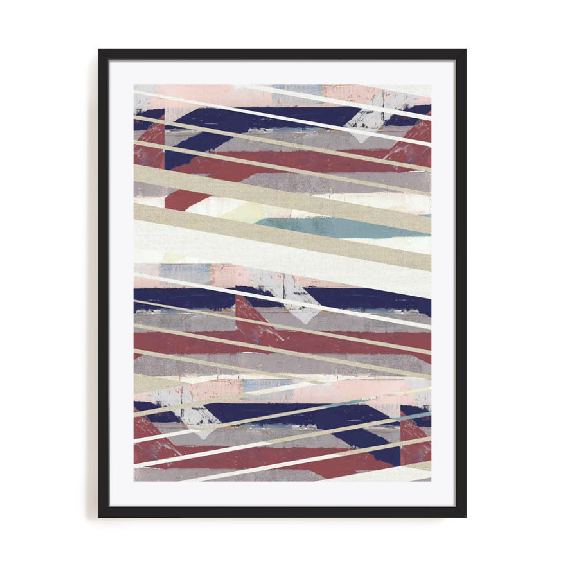 Pink Stripe II Wall Art
