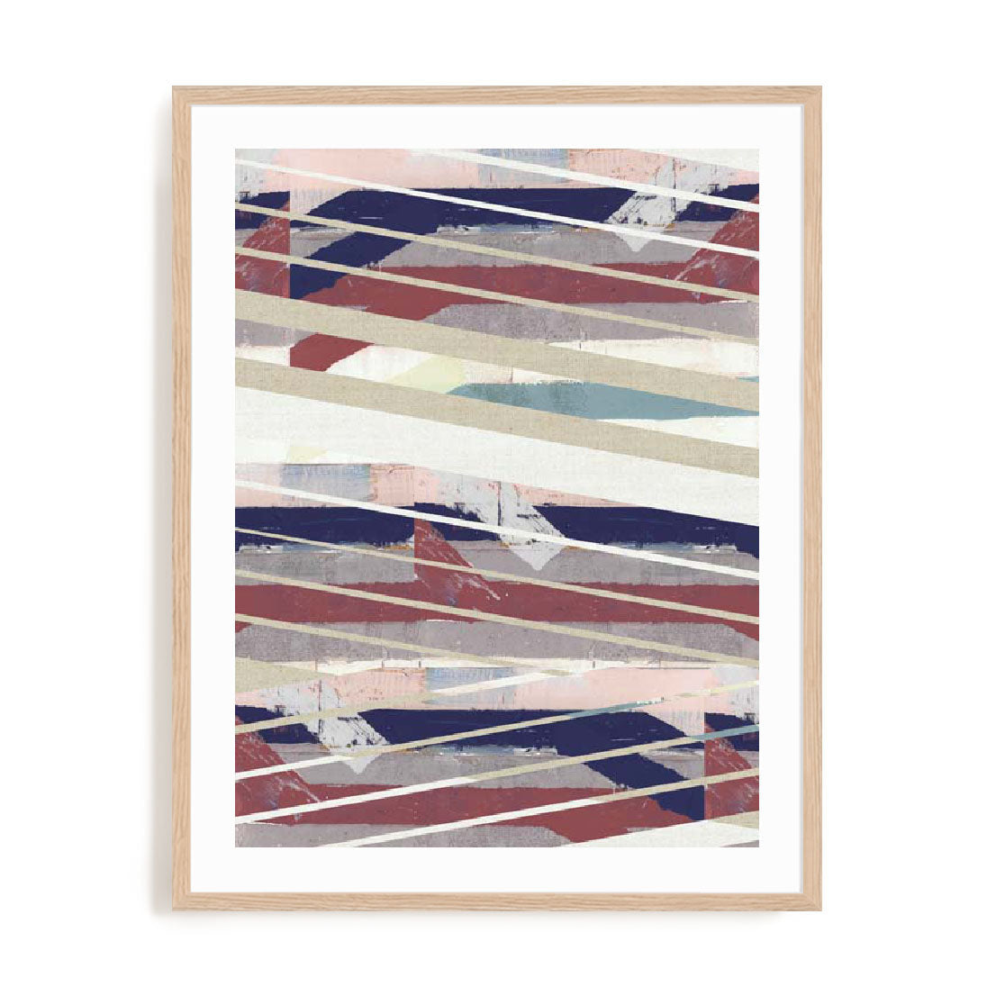 Pink Stripe II Wall Art