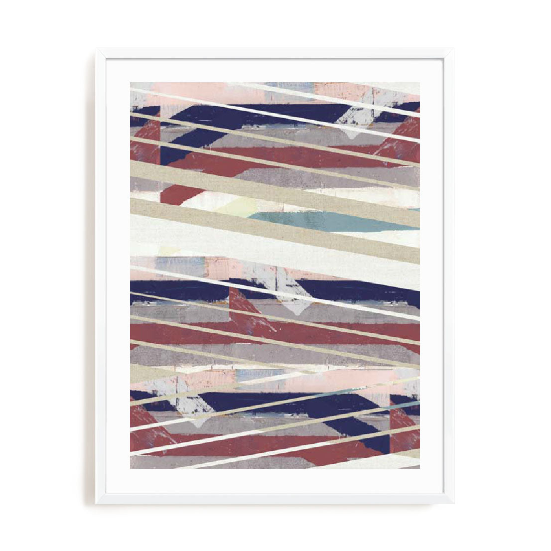 Pink Stripe II Wall Art