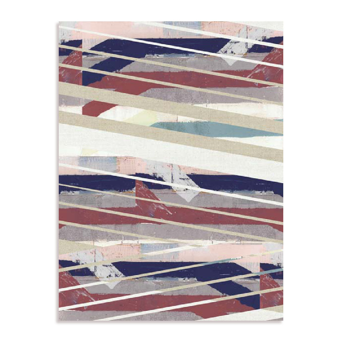 Pink Stripe II Wall Art