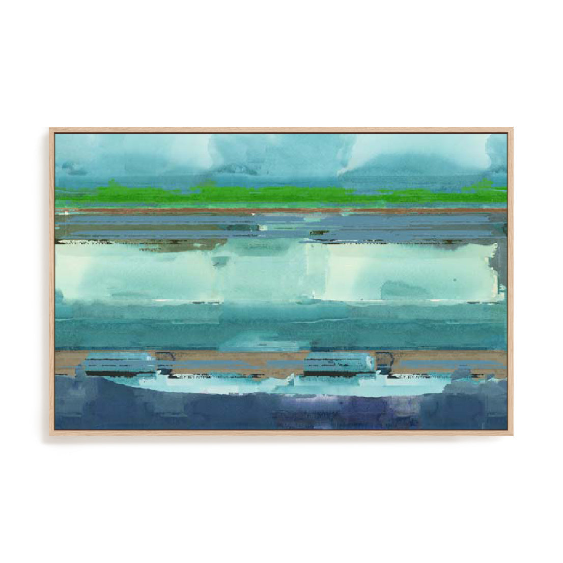Subtle Sea Wall Art