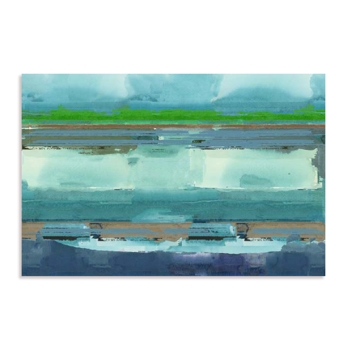 Subtle Sea Wall Art
