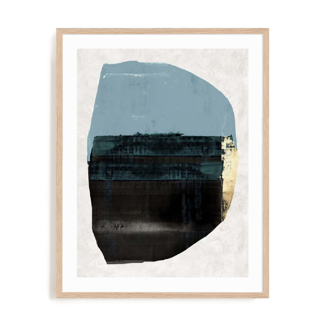 Golden Blob II Wall Art