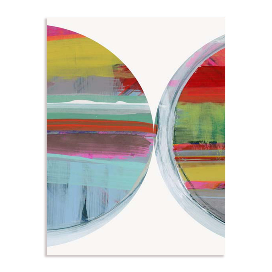 Rhythmic Circles II Wall Art