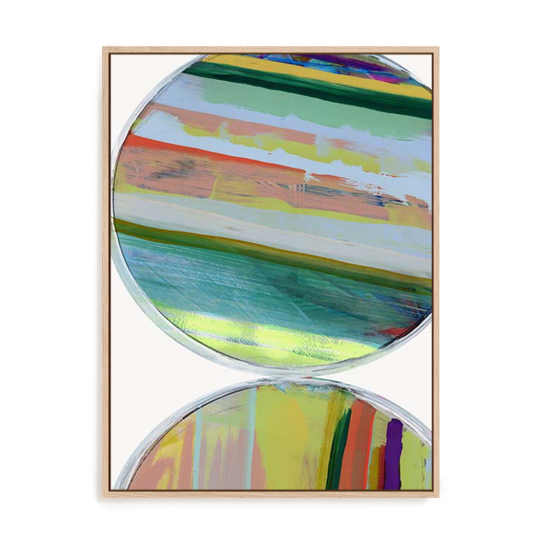 Rhythmic Circles III Wall Art