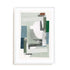 Blue Green Abstract Jugs II Wall Art